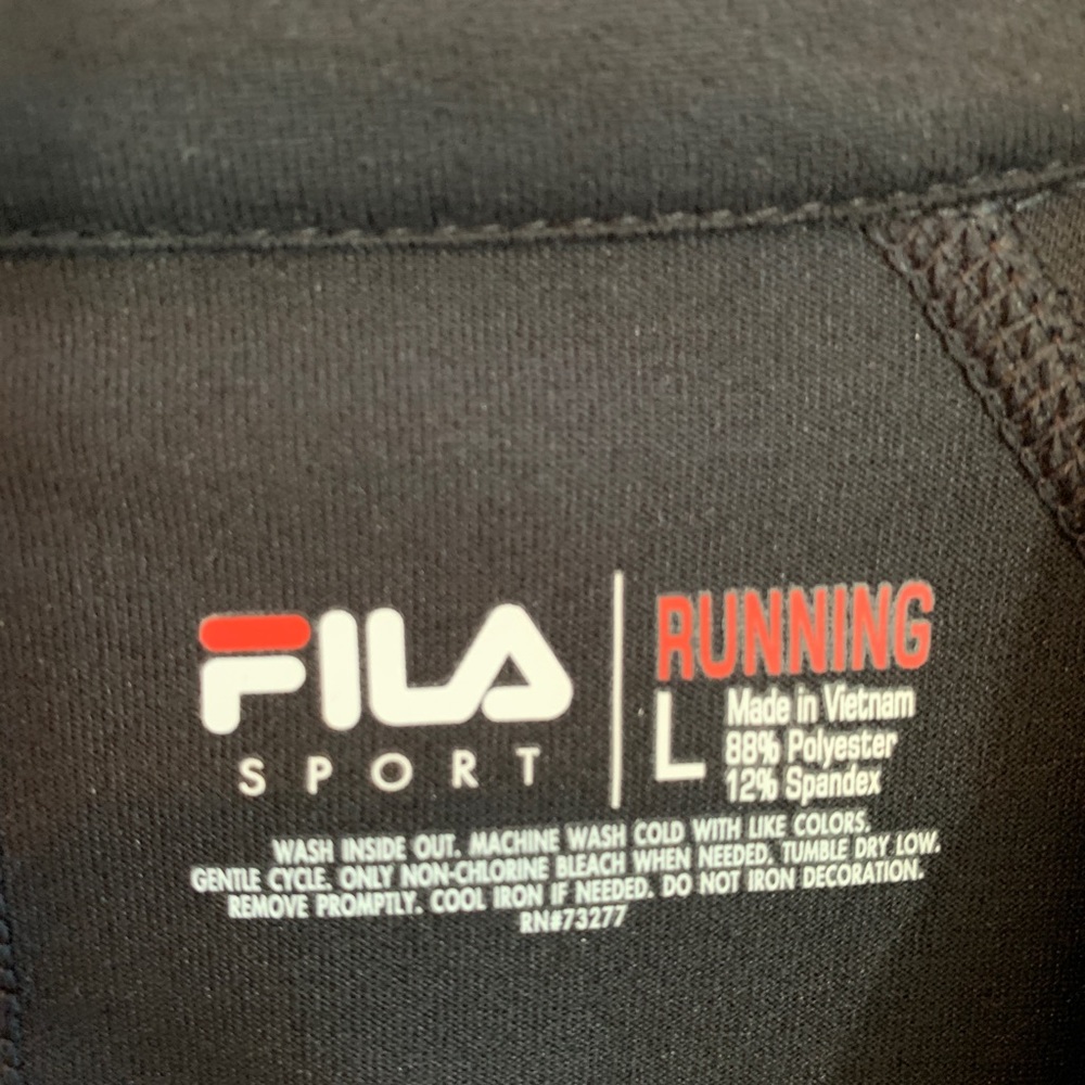 1/4 zip Fila jacket